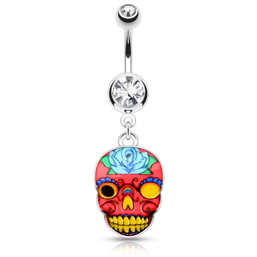 Belly button, Mexican Skull