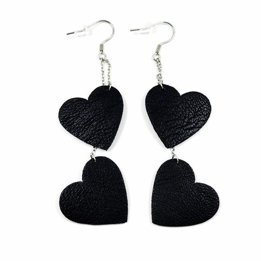 LEMPI earrings, Lempi (part 2, matte black)