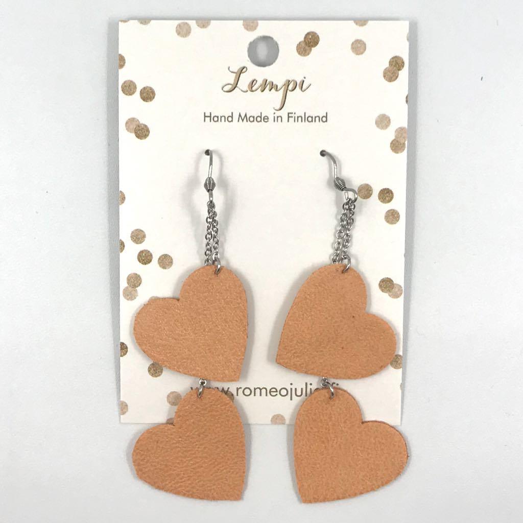 LEMPI earrings, Lempi (two-piece, apricot porridge)