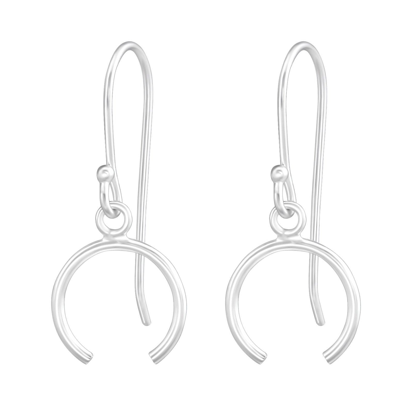 Silver earrings, MINIMALISM/Lucky