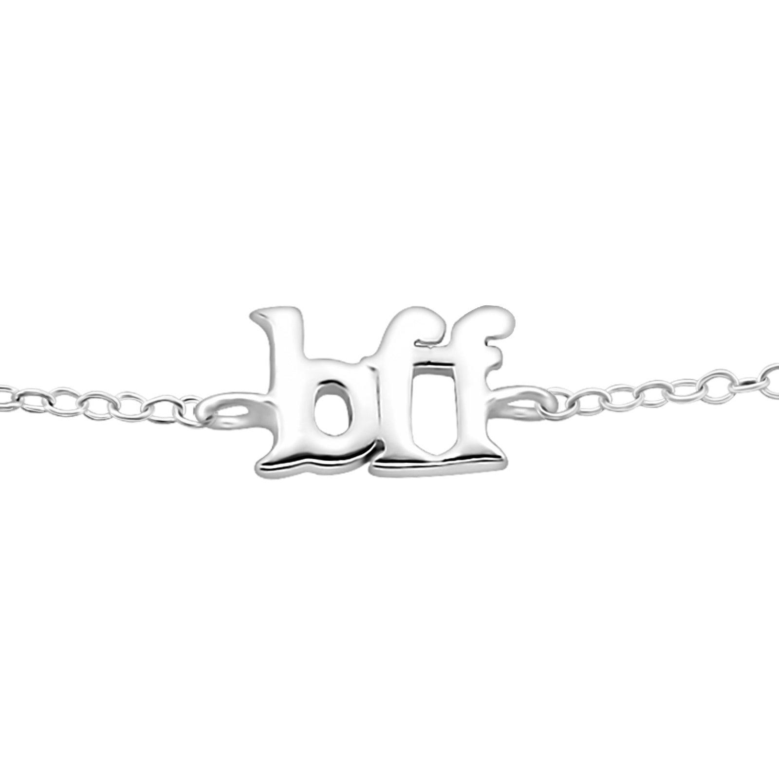 Silver bracelet, BFF (Best Friends Forever)