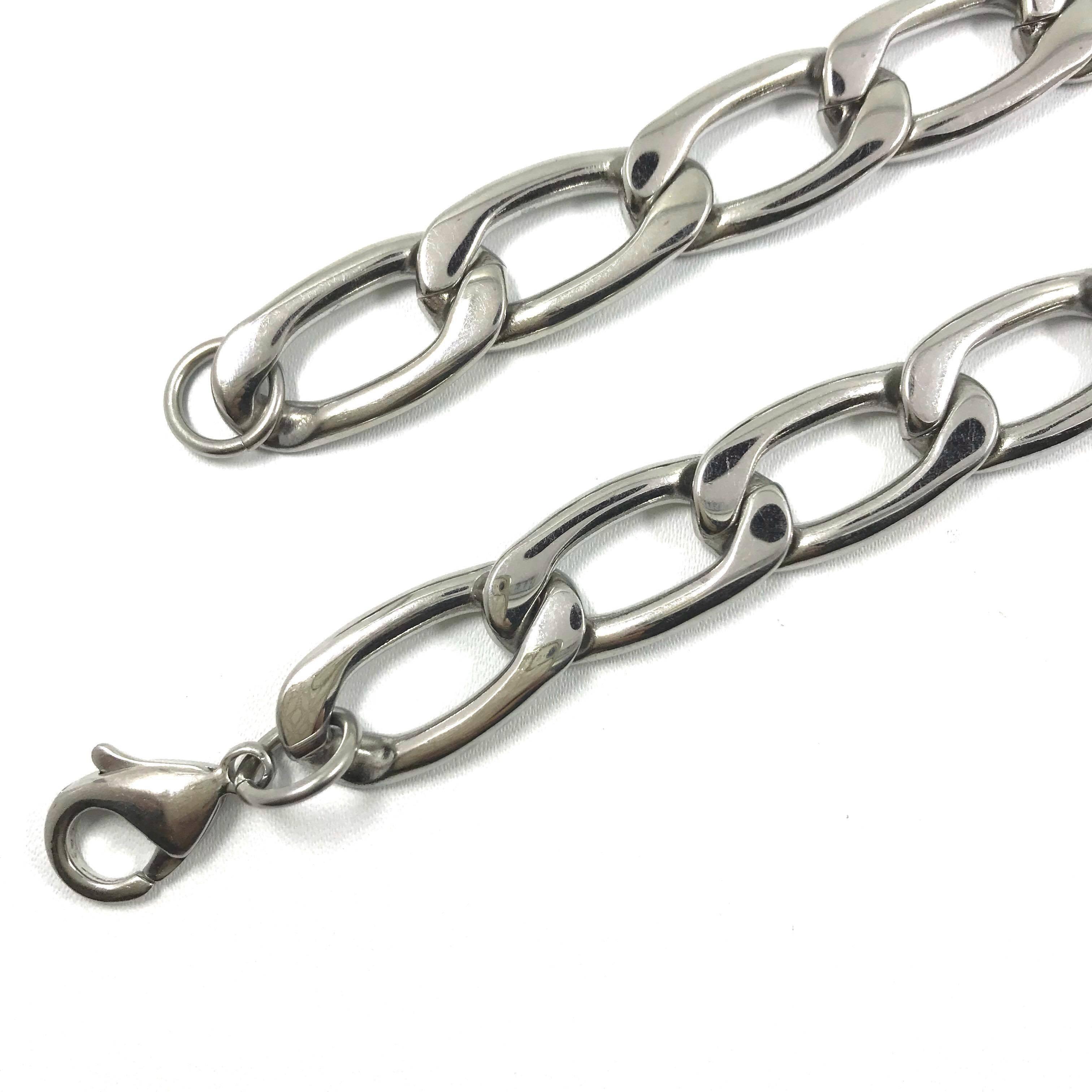 Surgical steel chain, XL armor chain