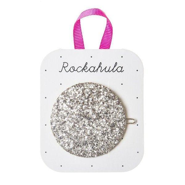 Hair ornament/pin, Rockahula KIDS|Glitter Moon Disc Clip Gold