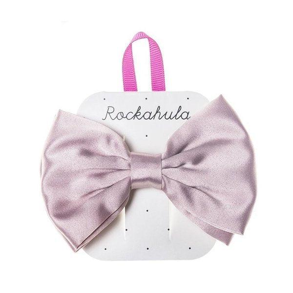 Hair ornament/clip, Rockahula KIDS|Satin Luxe Double Bow Clip Pink