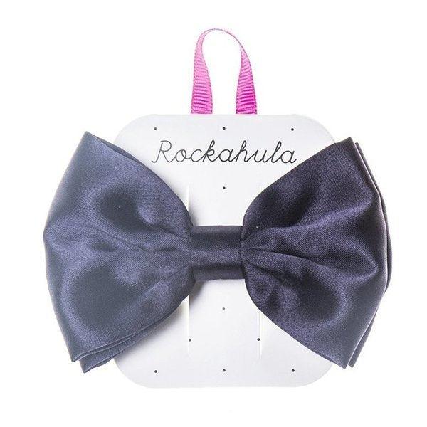 Hair ornament/clip, Rockahula KIDS|Satin Luxe Double Bow Clip Blue