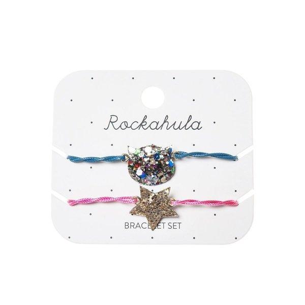 Children's bracelet set, Rockahula KIDS|Glitter Cat Bracelet Set