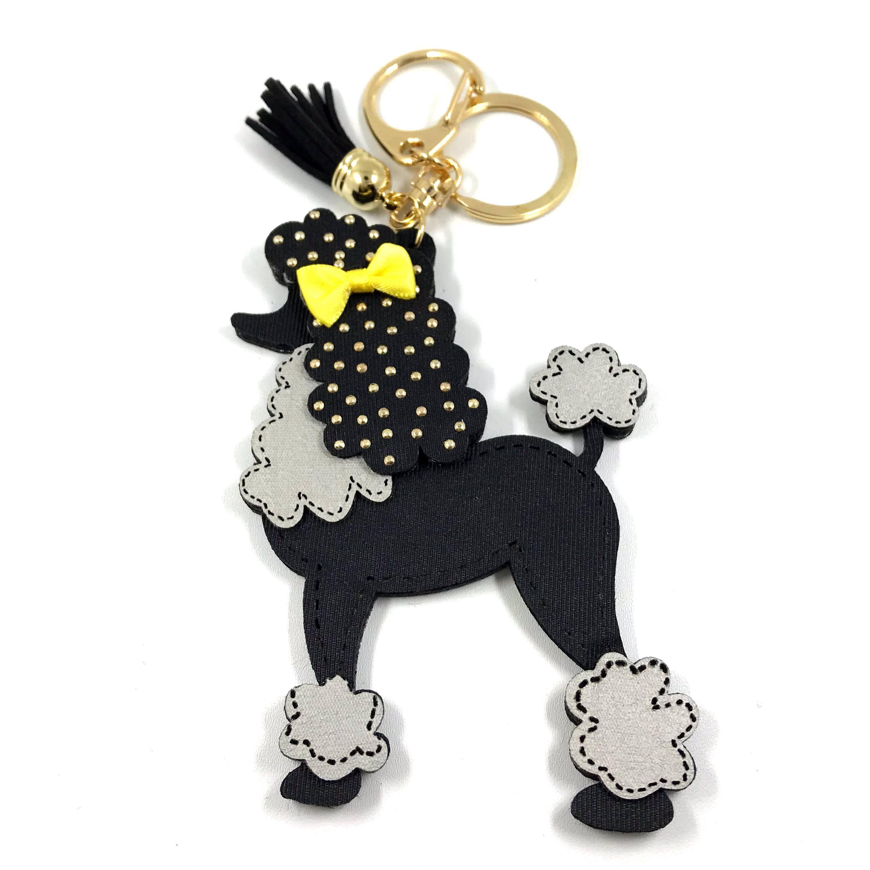 Keychain, Poodle (black)