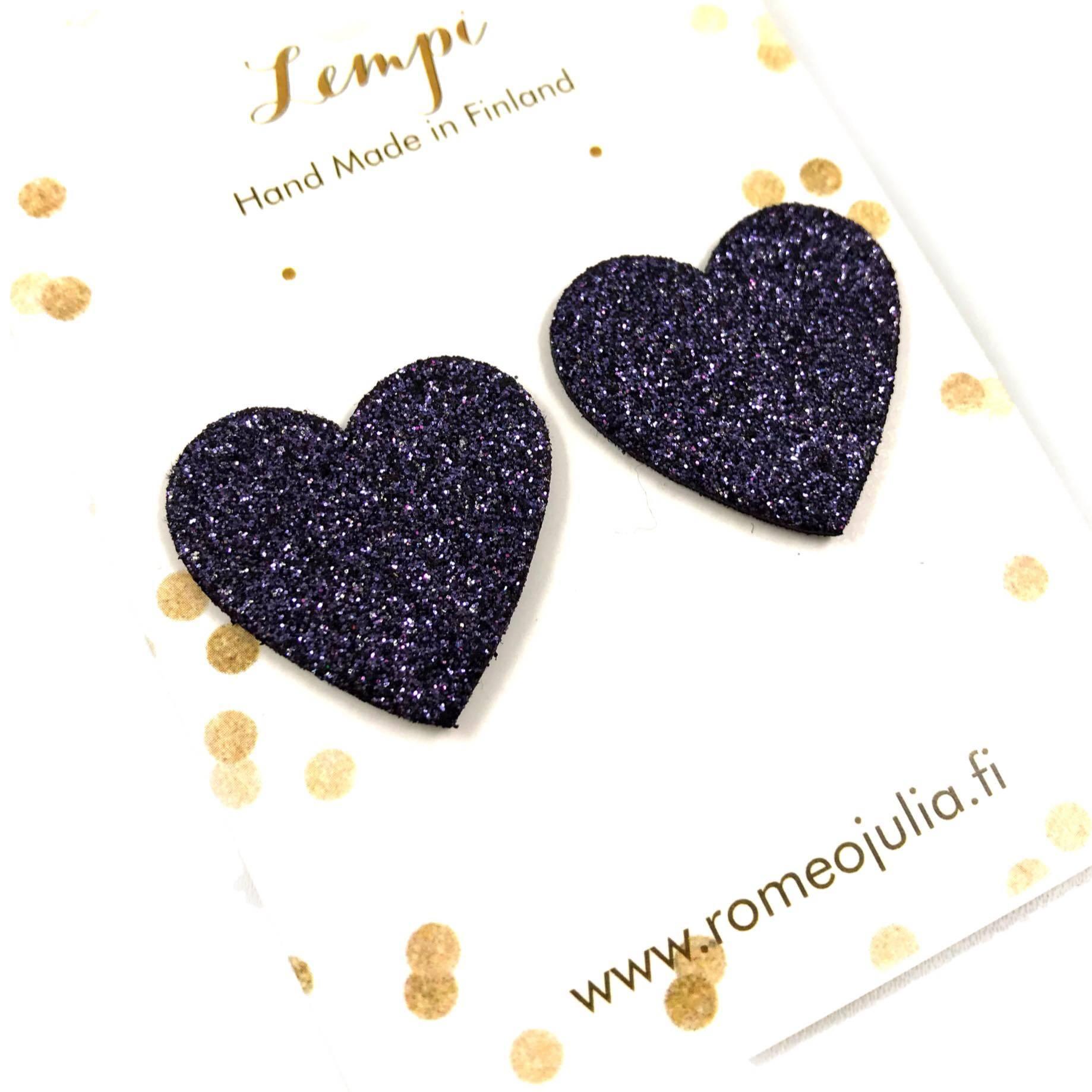 LEMPI earrings, Lempi (starry sky glitter)