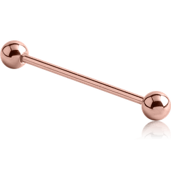 Industrial, Steel Roseline® Barbell -ruusukultainen industrialkoru