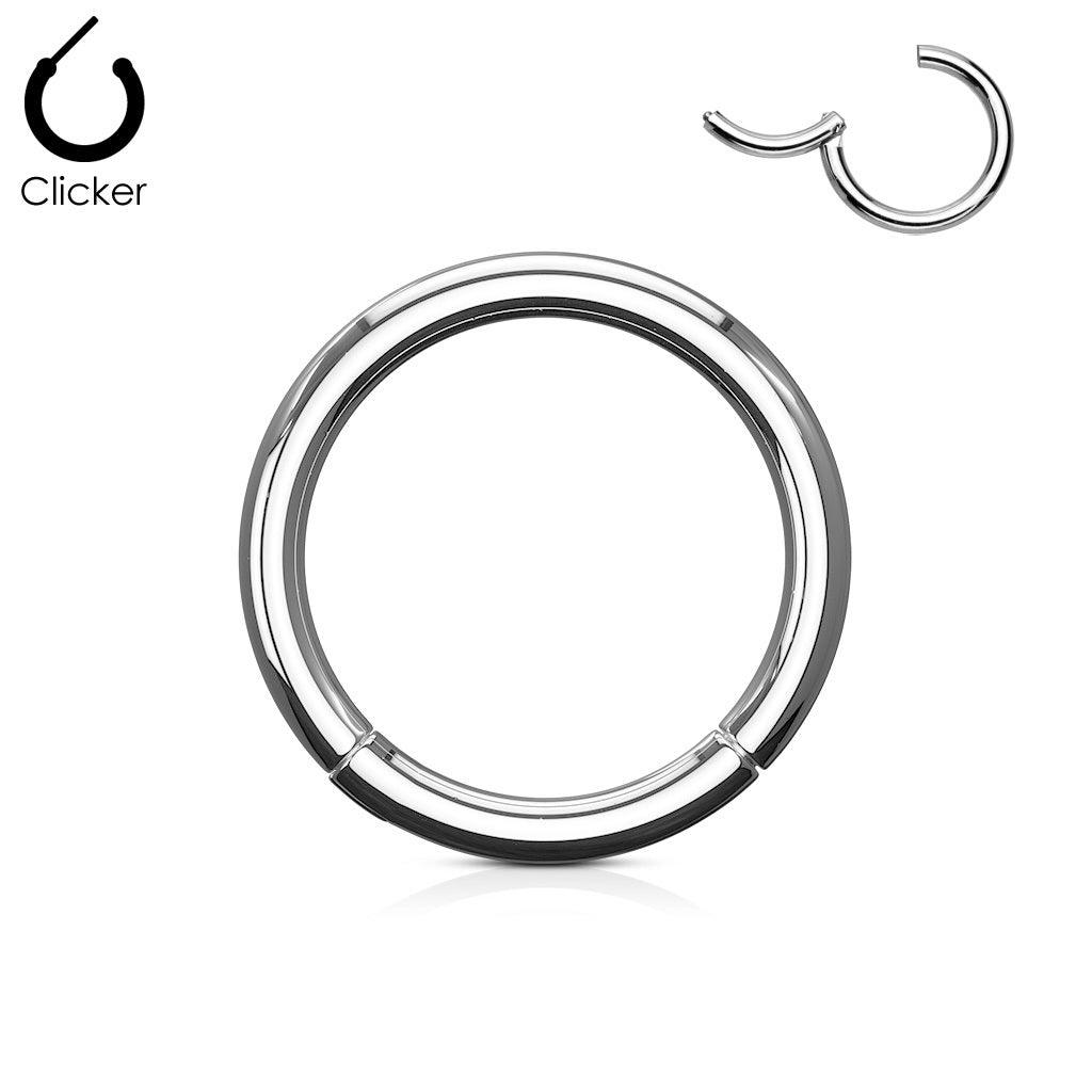 Piercing ring, Hinged Segment Ring 1.6mm/multiple diameters