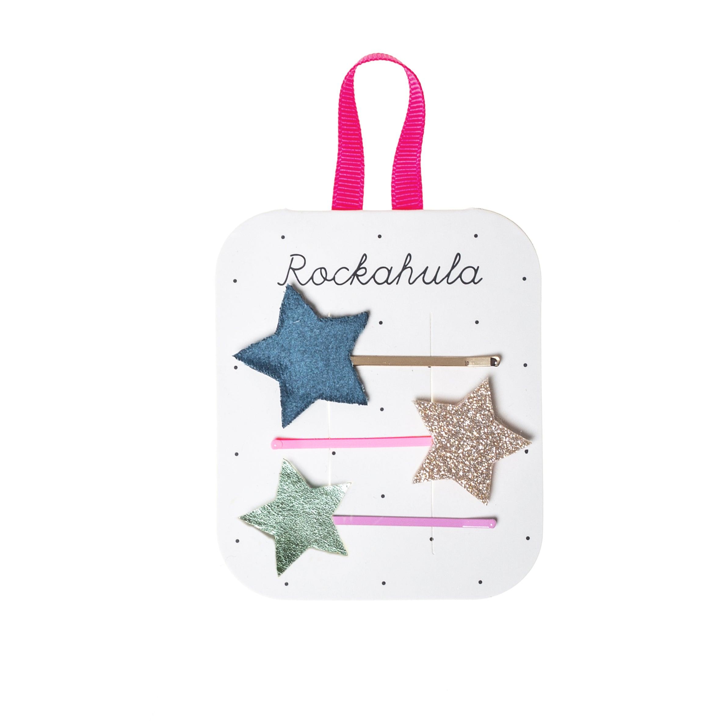 Hair ornament/pin, Rockahula KIDS|Star Gazer Slides Rainbow