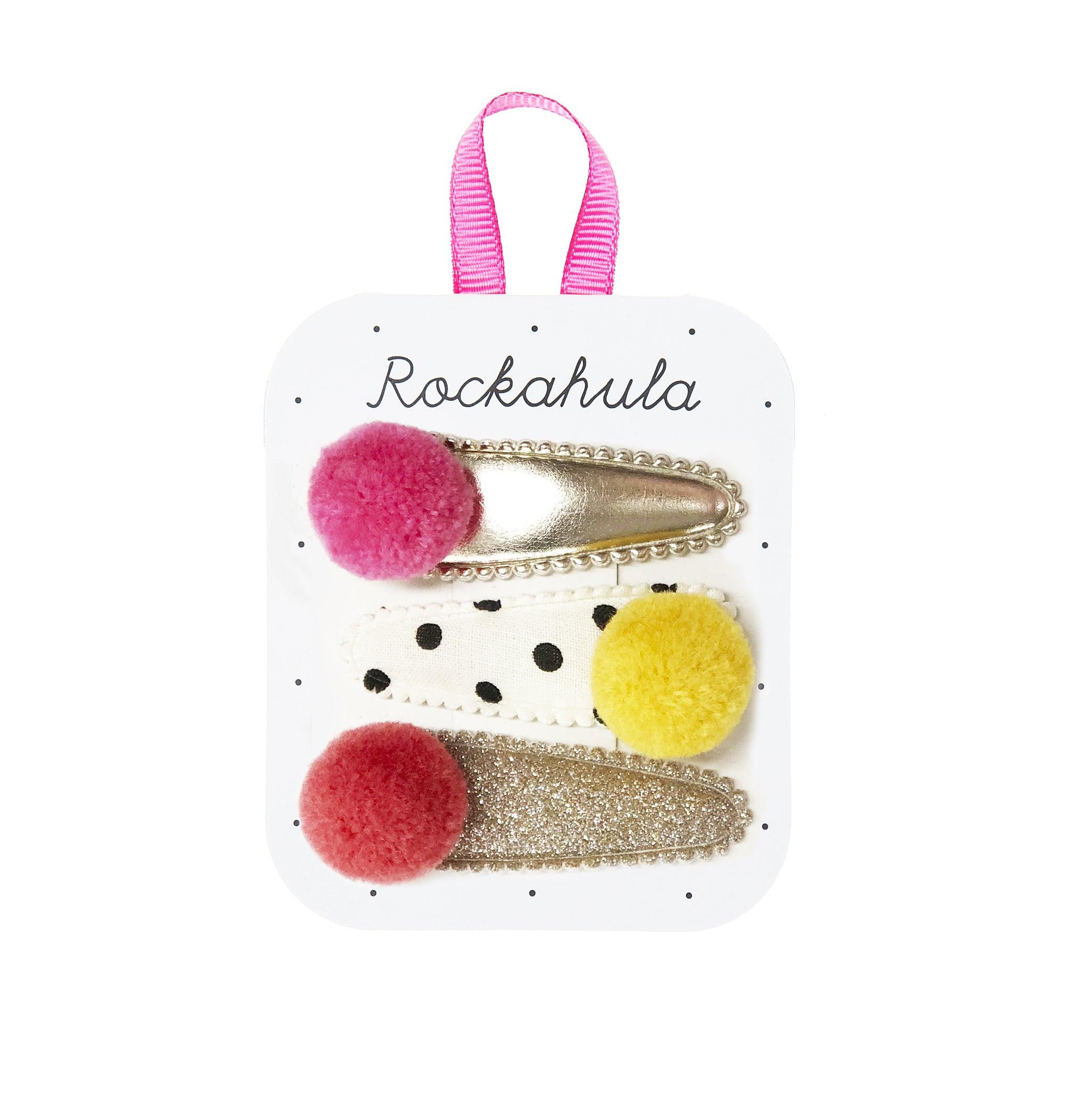 Hair ornament/pin, Rockahula KIDS|Pandora Pom Pom Clips Multi