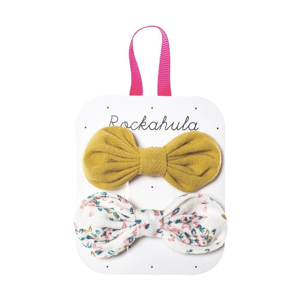 Hair ornament/pin, Rockahula KIDS|Flora Tied Bow Set White