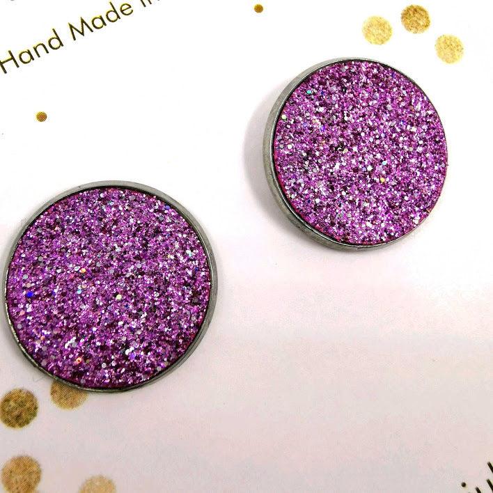 LEMPI earrings, Veera (heather glitter, L)