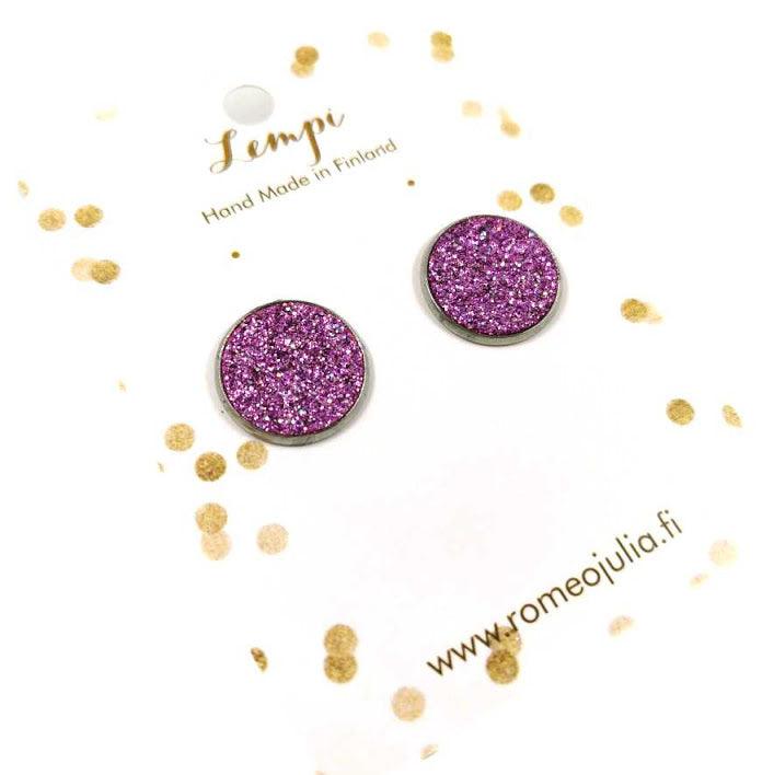 LEMPI earrings, Veera (heather glitter, L)