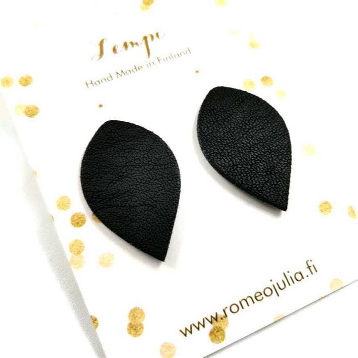 LEMPI earplugs, Leaf (black, L)