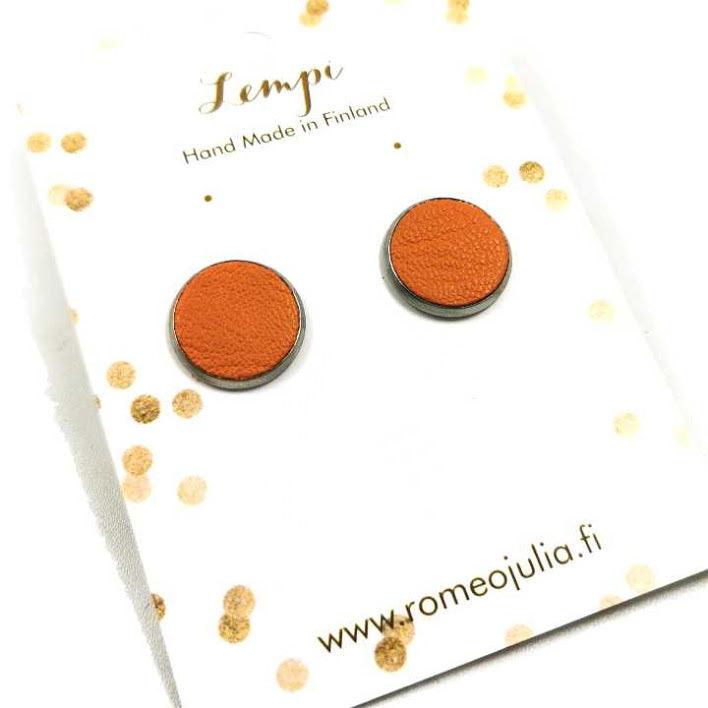 LEMPI earrings, Veera (burnt orange, S)