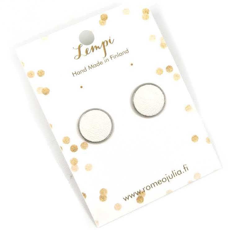 LEMPI earrings, Veera (white, S)