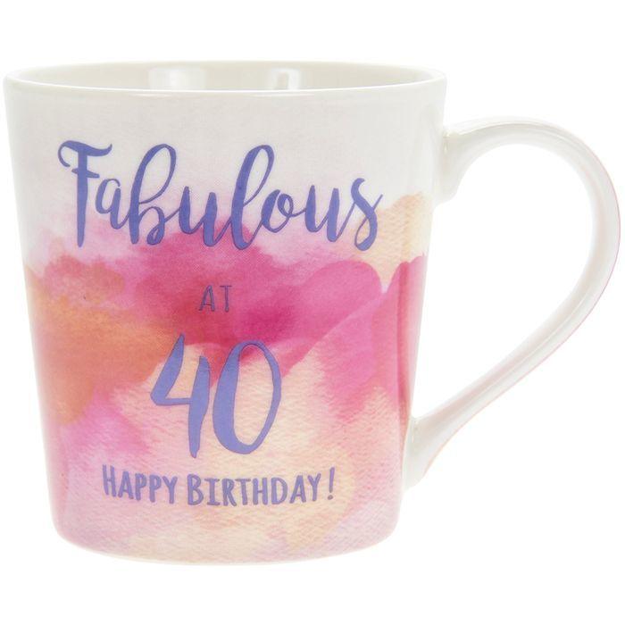 Mug, Happy 40th Birthday!