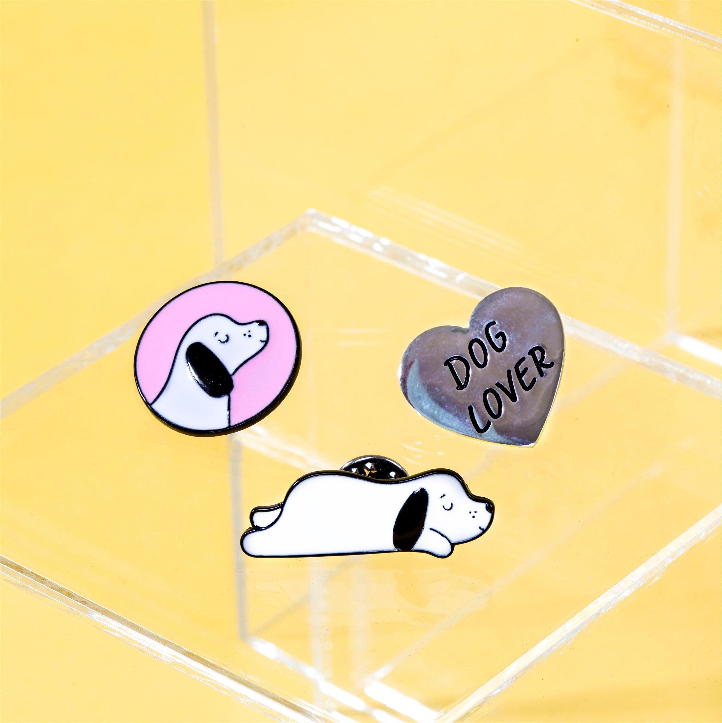 Pin set, Barney the Dog