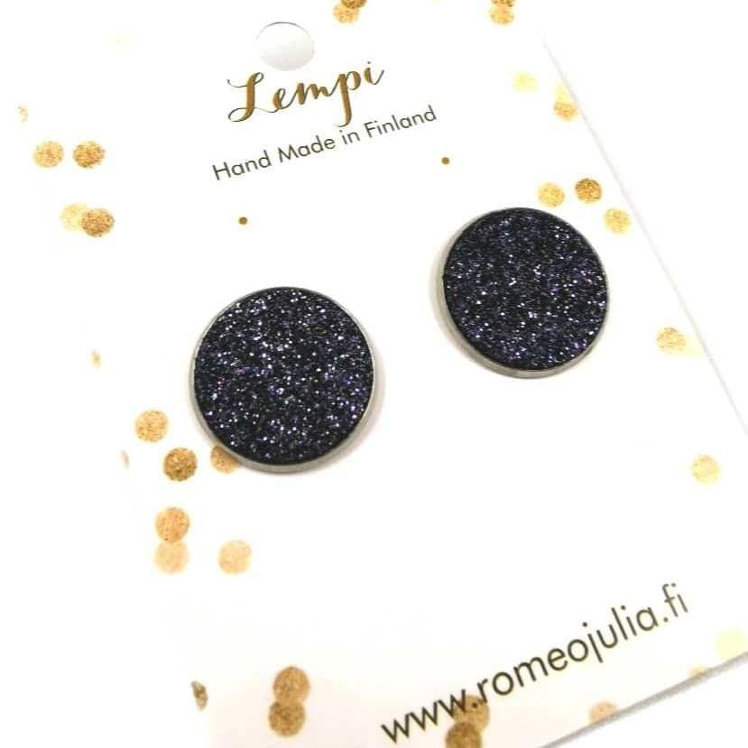 LEMPI earrings, Veera (starry sky glitter, L)