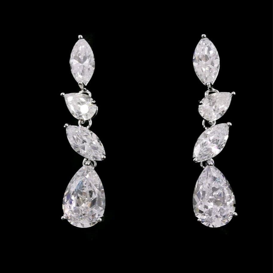 Crystal earrings/FLOLY Paris, Jacqualine