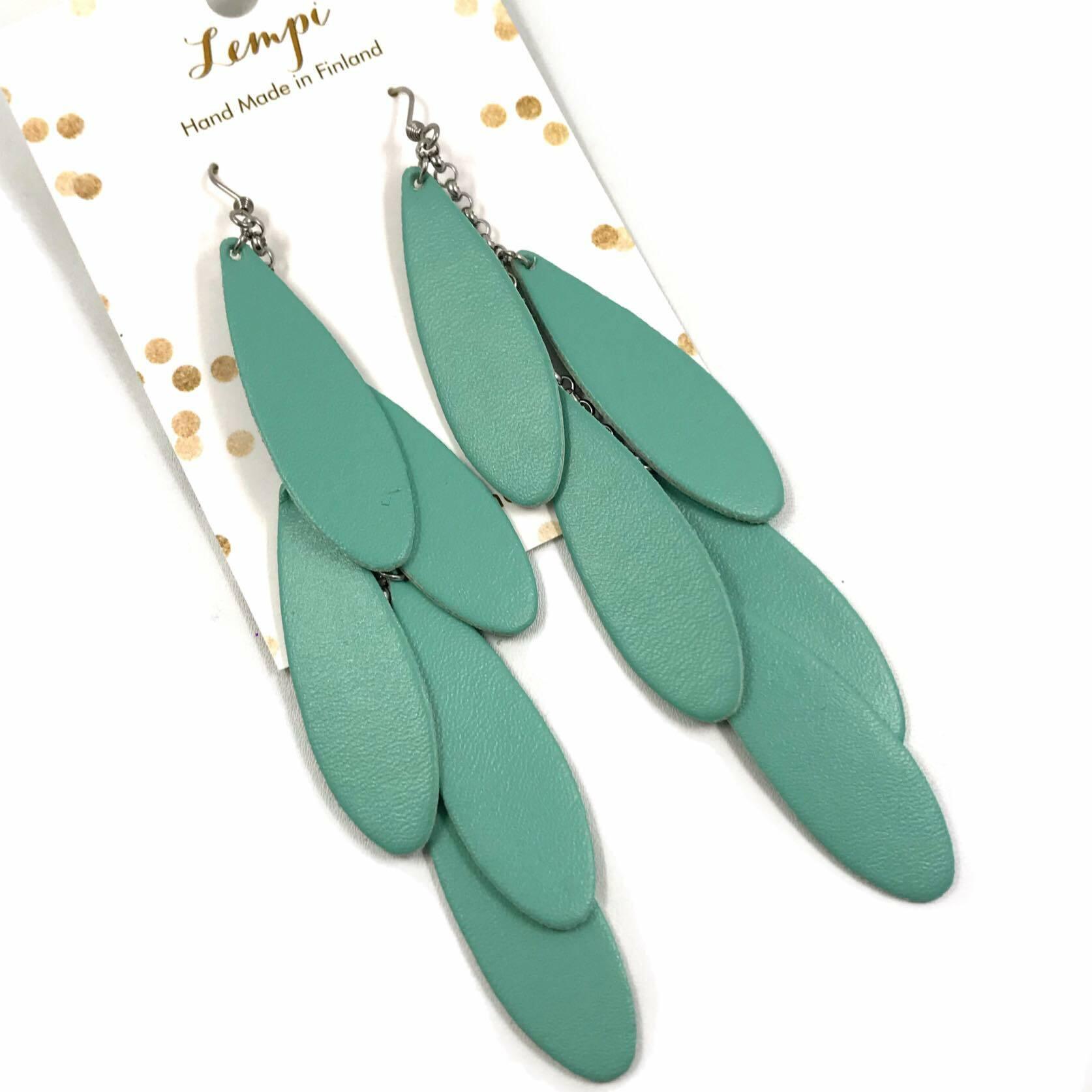 LEMPI earrings, Pouta (old turquoise)