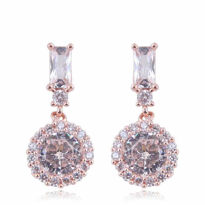 Juhlakorvakorut, ROMANCE/Drop Earrings in Rosegold