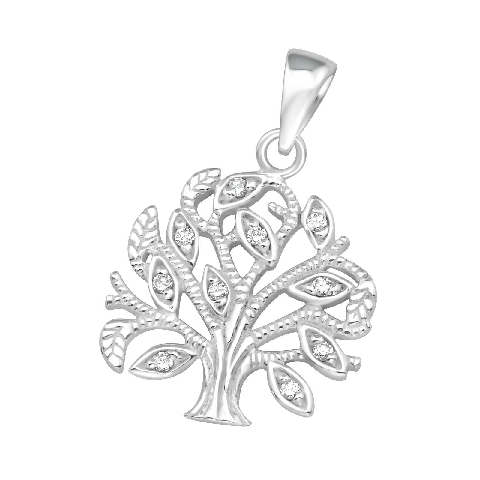 Silver pendant, Delicate Tree of Life