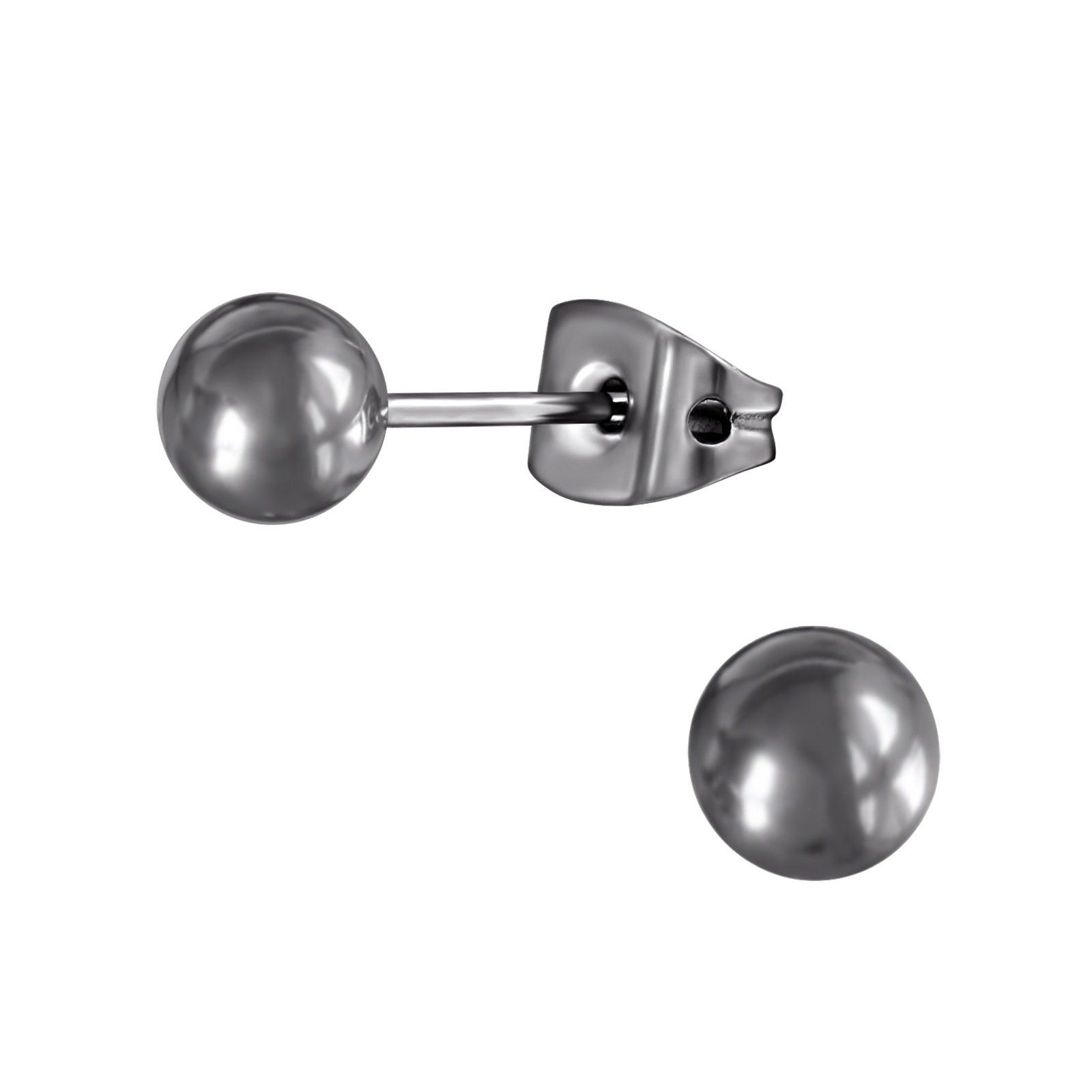 Titanium ear studs, Basic Titanium