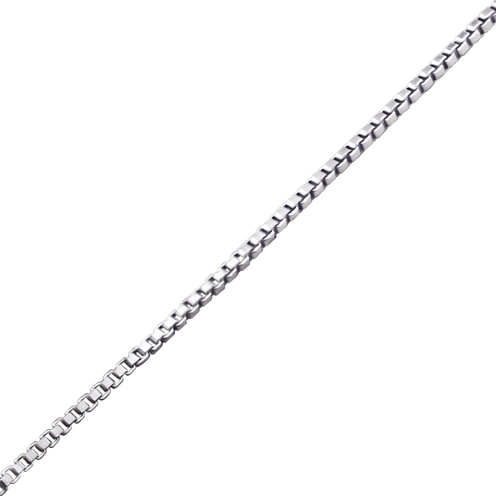 Silver pendant chain, Venice Chain 45cm