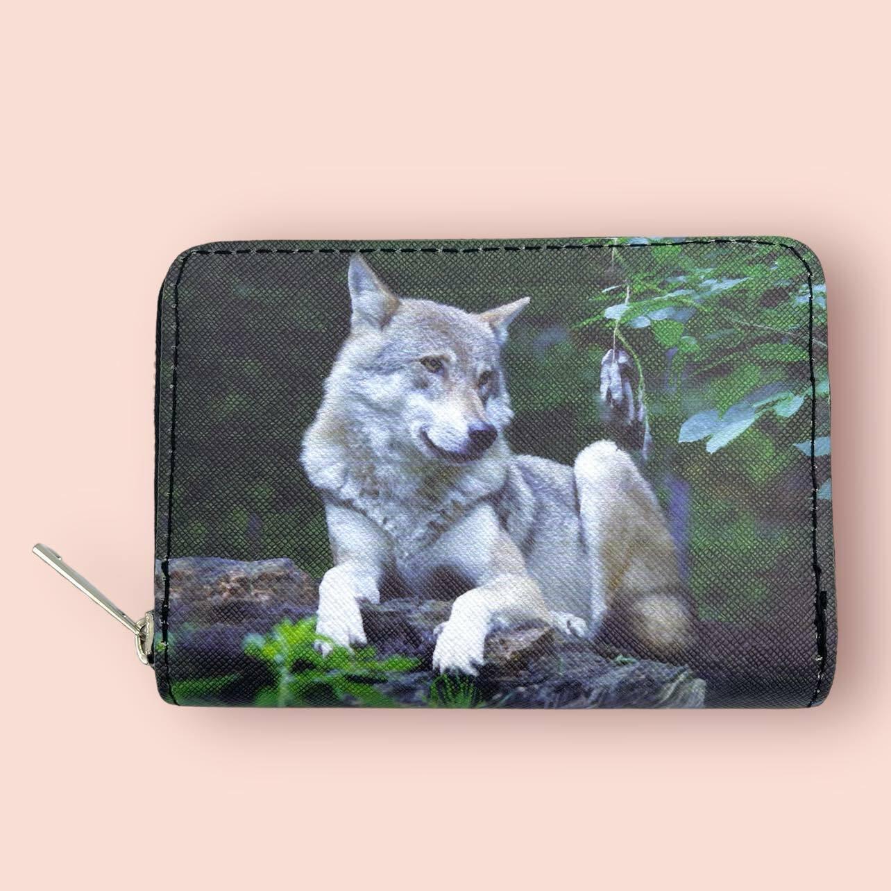 Children's wallet, Wolf