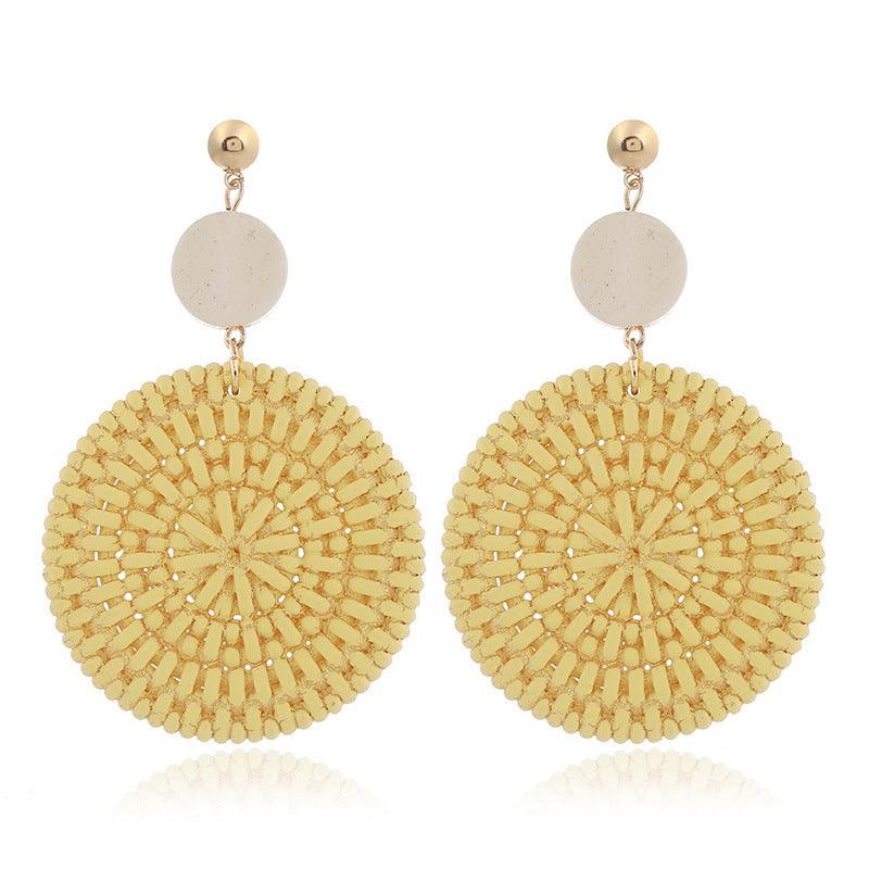 Korvakorut, Yellow Summer Earrings