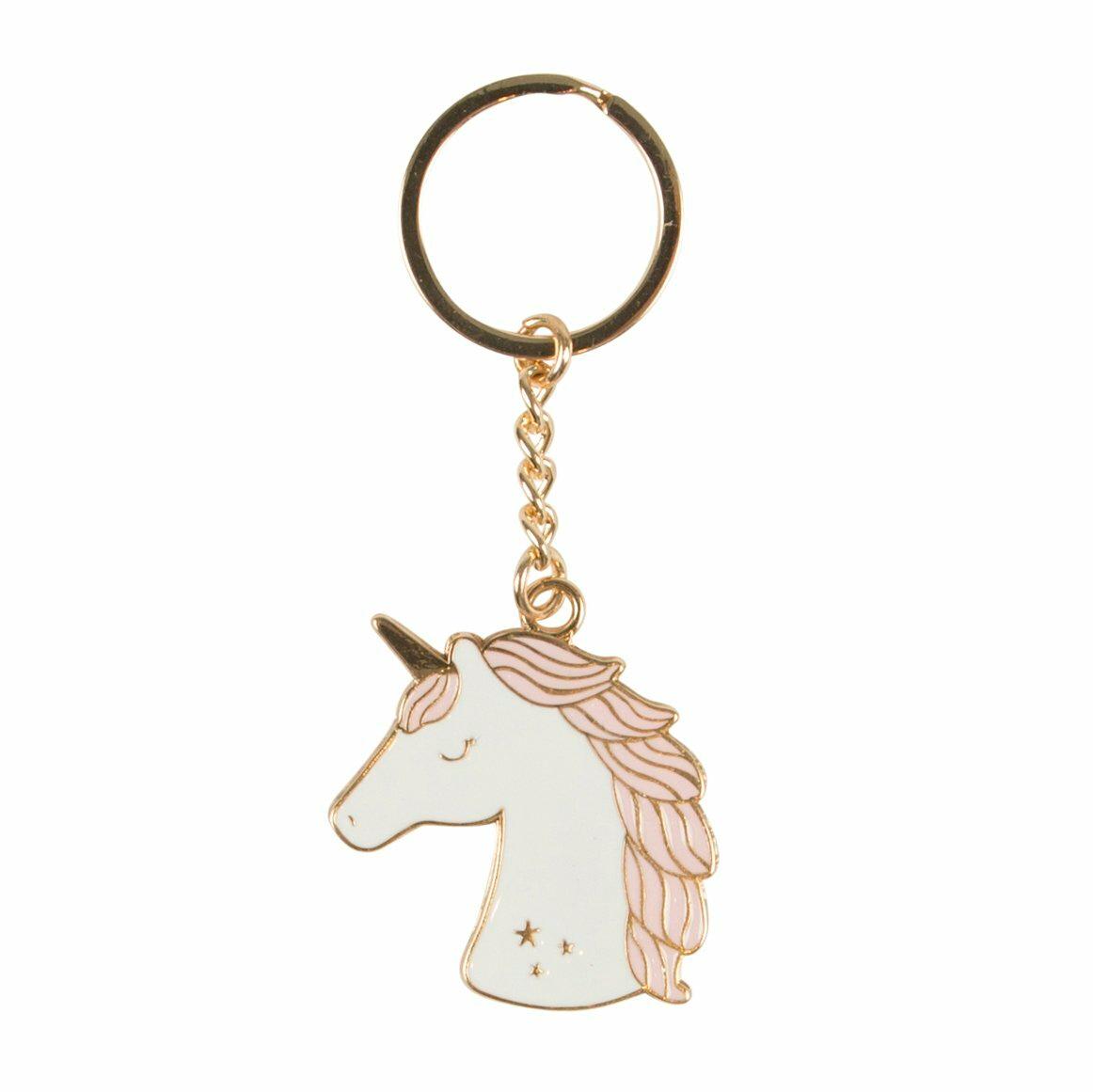 Keychain, Sass &amp; Belle|Rainbow Unicorn