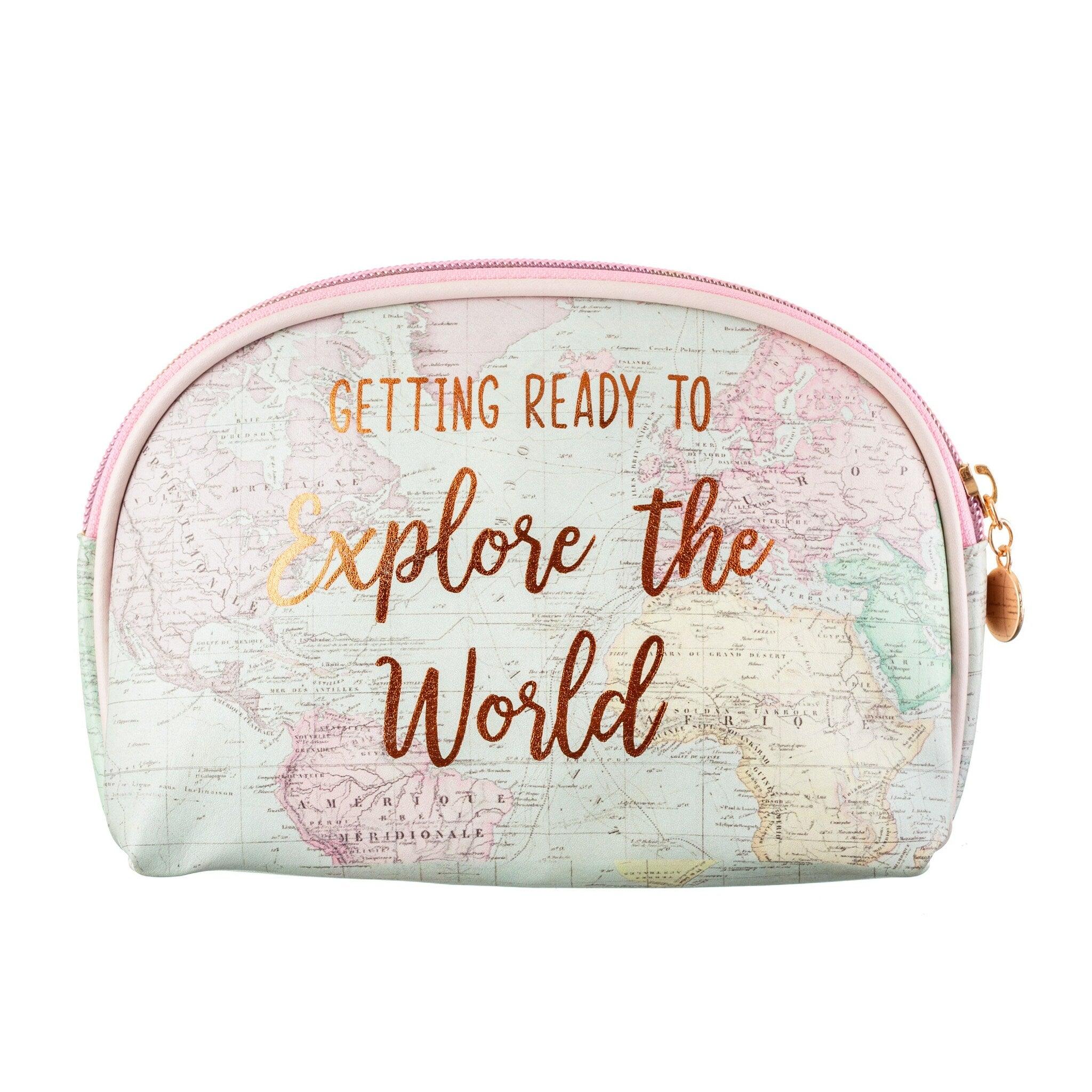 Meikkipussi, Sass & Belle|World Explorer Cosmetic Bag