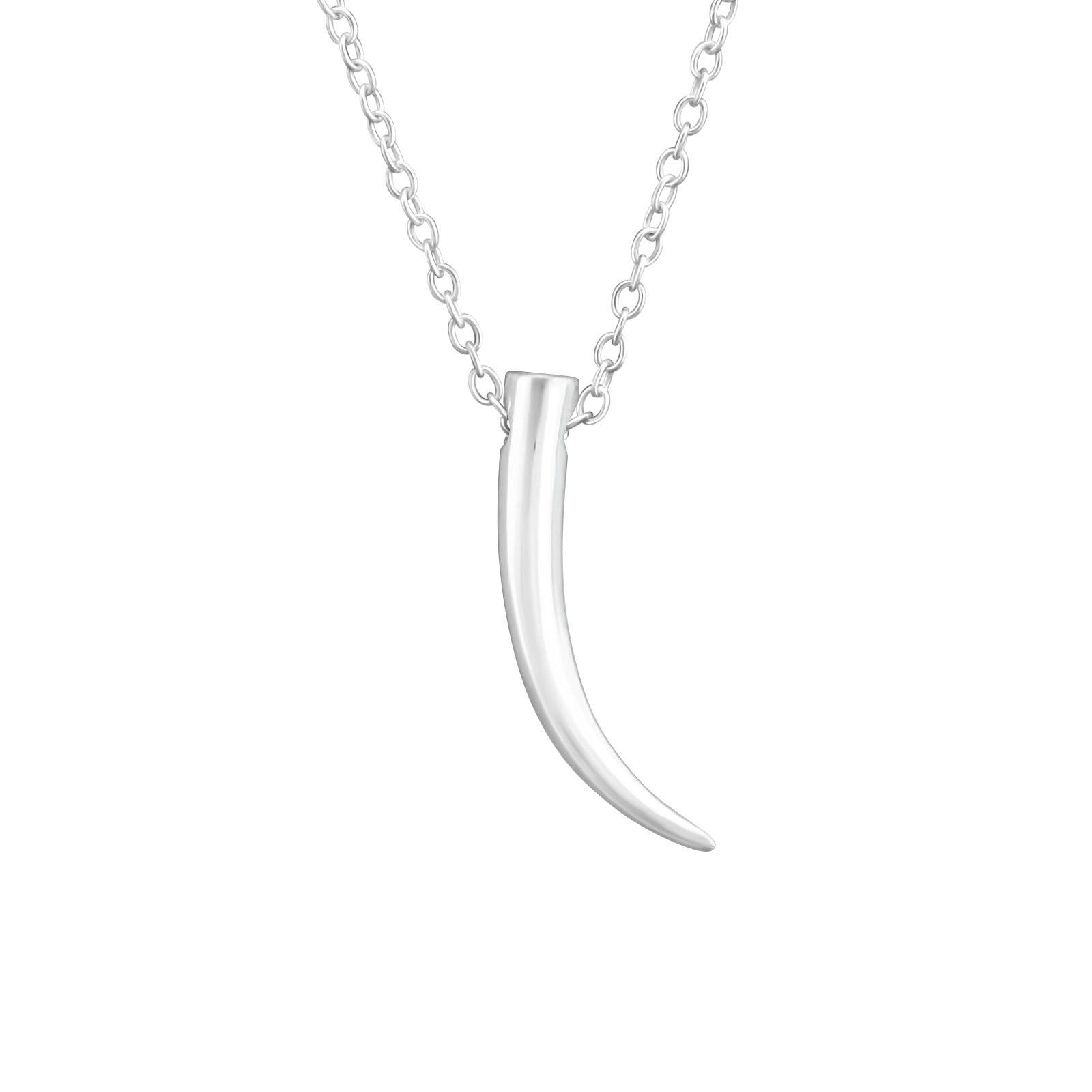 Silver necklace, Silver Tusk