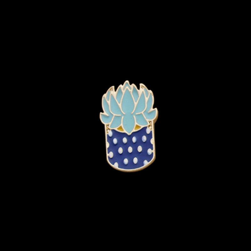 Pin, Crazy Plant Lady -cactus/plant pin