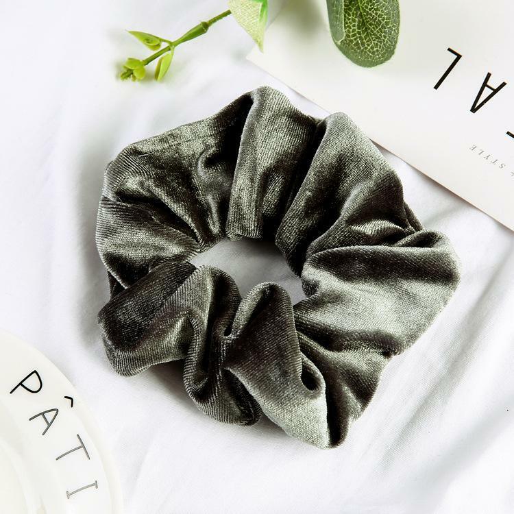 Donitsi/Scrunchie|SUGAR SUGAR, Medium Velvet Scrunchie -samettidonitsi