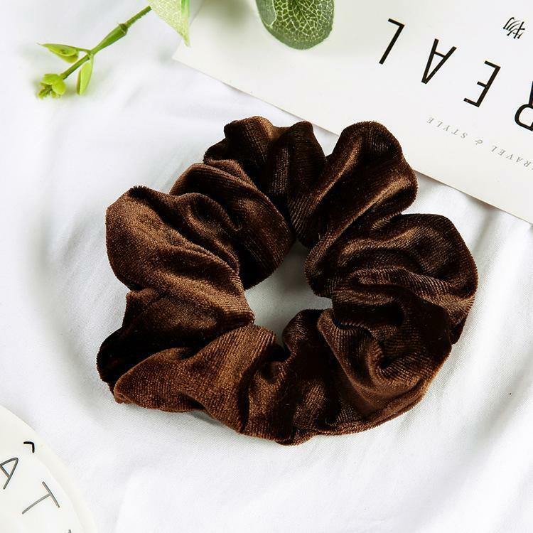 Donitsi/Scrunchie|SUGAR SUGAR, Medium Velvet Scrunchie -samettidonitsi