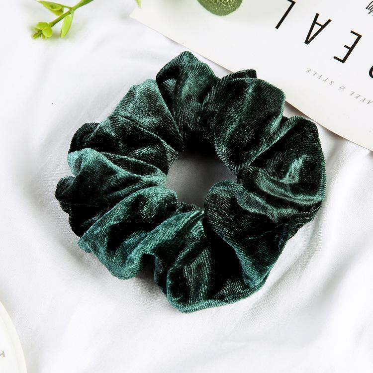 Donitsi/Scrunchie|SUGAR SUGAR, Medium Velvet Scrunchie -samettidonitsi