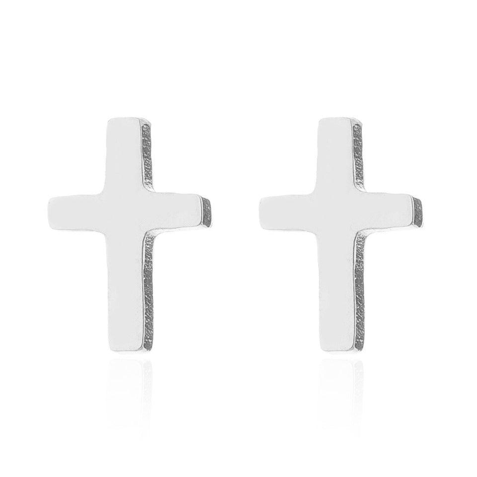 Surgical steel buttons, Steel Cross buttons