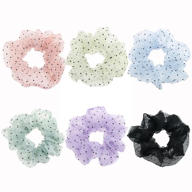 Donitsi/Scrunchie|SUGAR SUGAR, Medium Pastel Polkadot