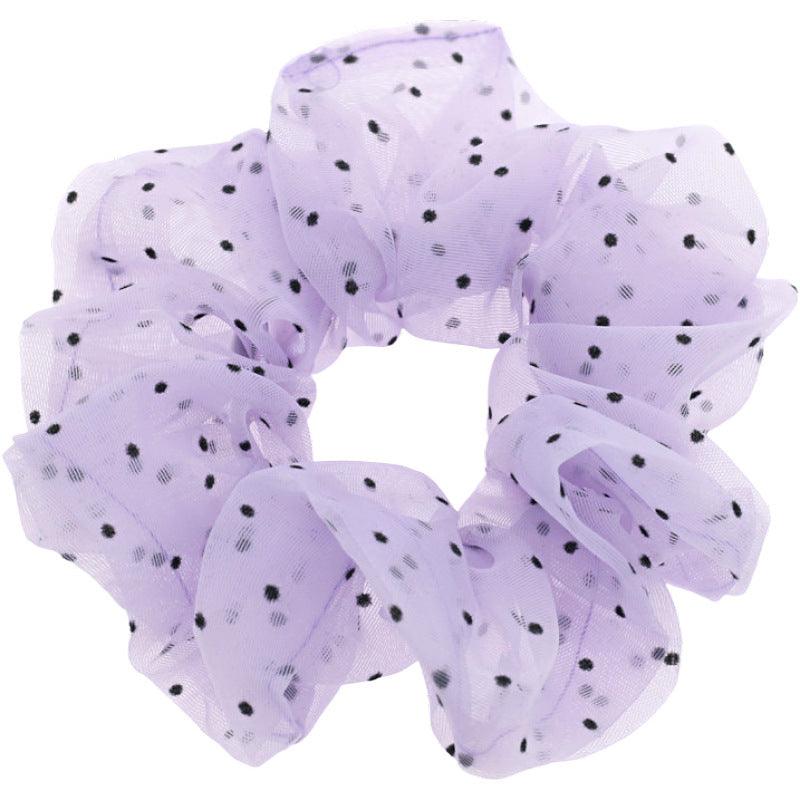 Donut/Scrunchie|SUGAR SUGAR, Medium Pastel Polkados