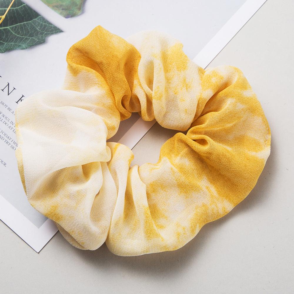 Donut/Scrunchie|SUGAR SUGAR, Ombre Yellow scrunchie