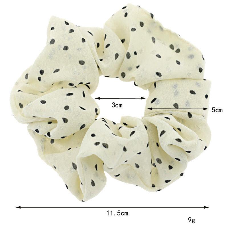 Donitsi/Scrunchie|SUGAR SUGAR, Medium Dark Polkadot