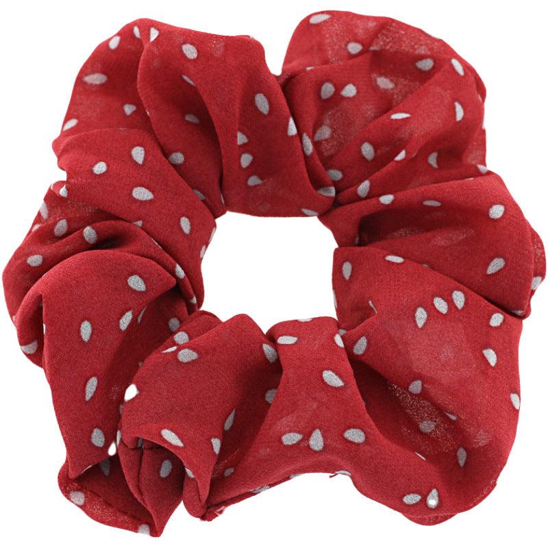 Donitsi/Scrunchie|SUGAR SUGAR, Medium Dark Polkadot