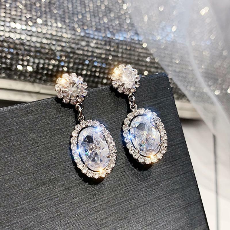 Party earrings, PARIS BIJOUX/Classic Sparkly Earrings