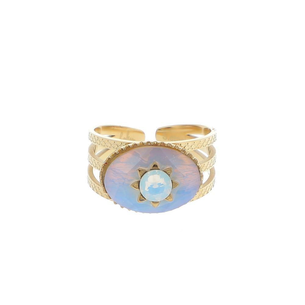 Sormus, BOHM PARIS|Bague Inaya avec white opal