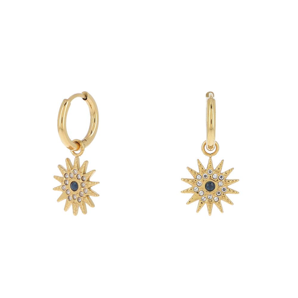 Earrings, BOHM PARIS|Boucles D'oreilles Circé avec Strass multi