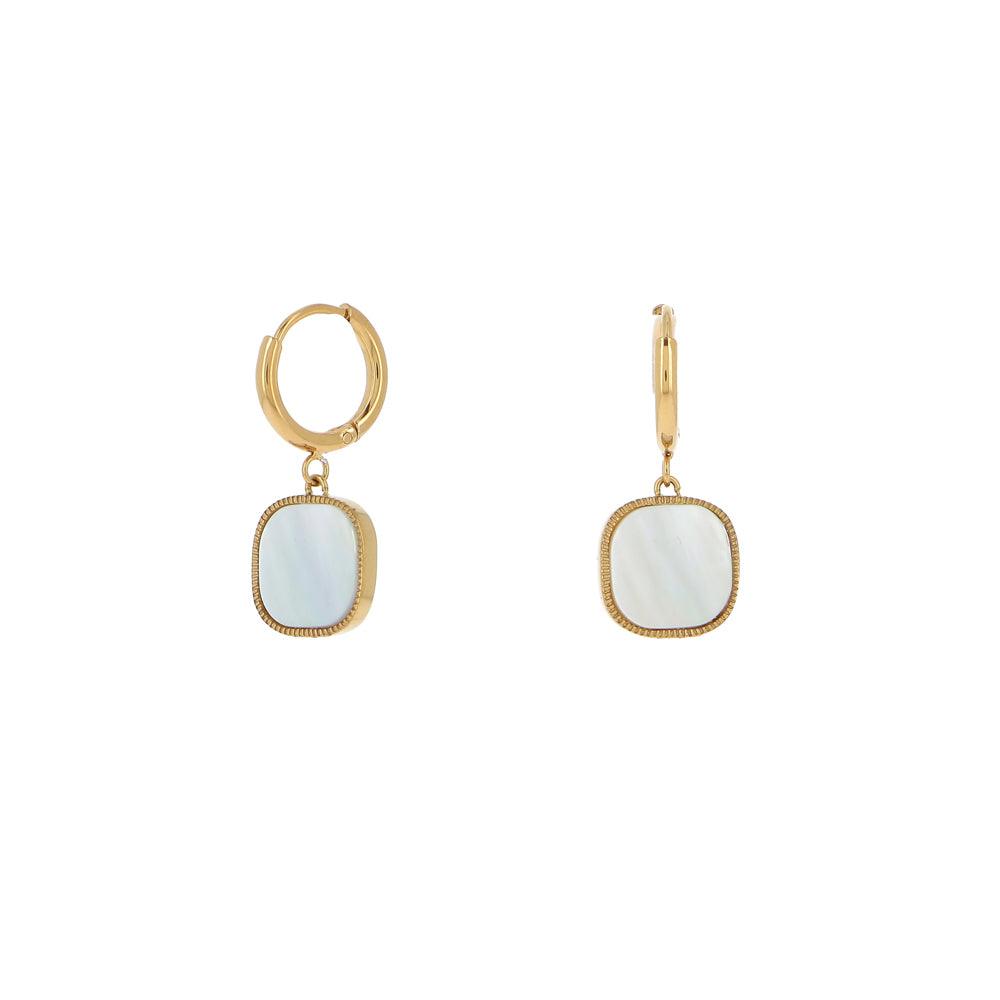 Earrings, BOHM PARIS|Boucles D'oreilles Gigi avec nacre